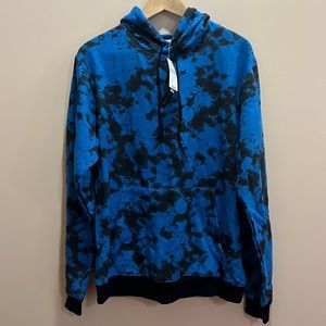 Ocean Current Tie Dye Men’s Hooded Sweater M NWT